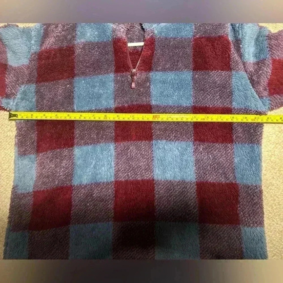 Eddie Bauer | Plush Fleece Quest Quarter Zip Harbor | Women's Small - Picture 14 of 14